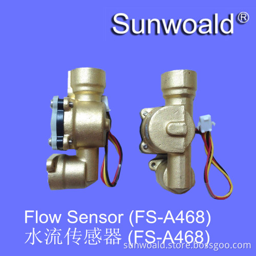 Hall Flow sensor DN 15 Brass Water Flow Sensor